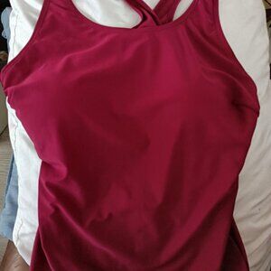 Women's Swimwear in Deep Pink